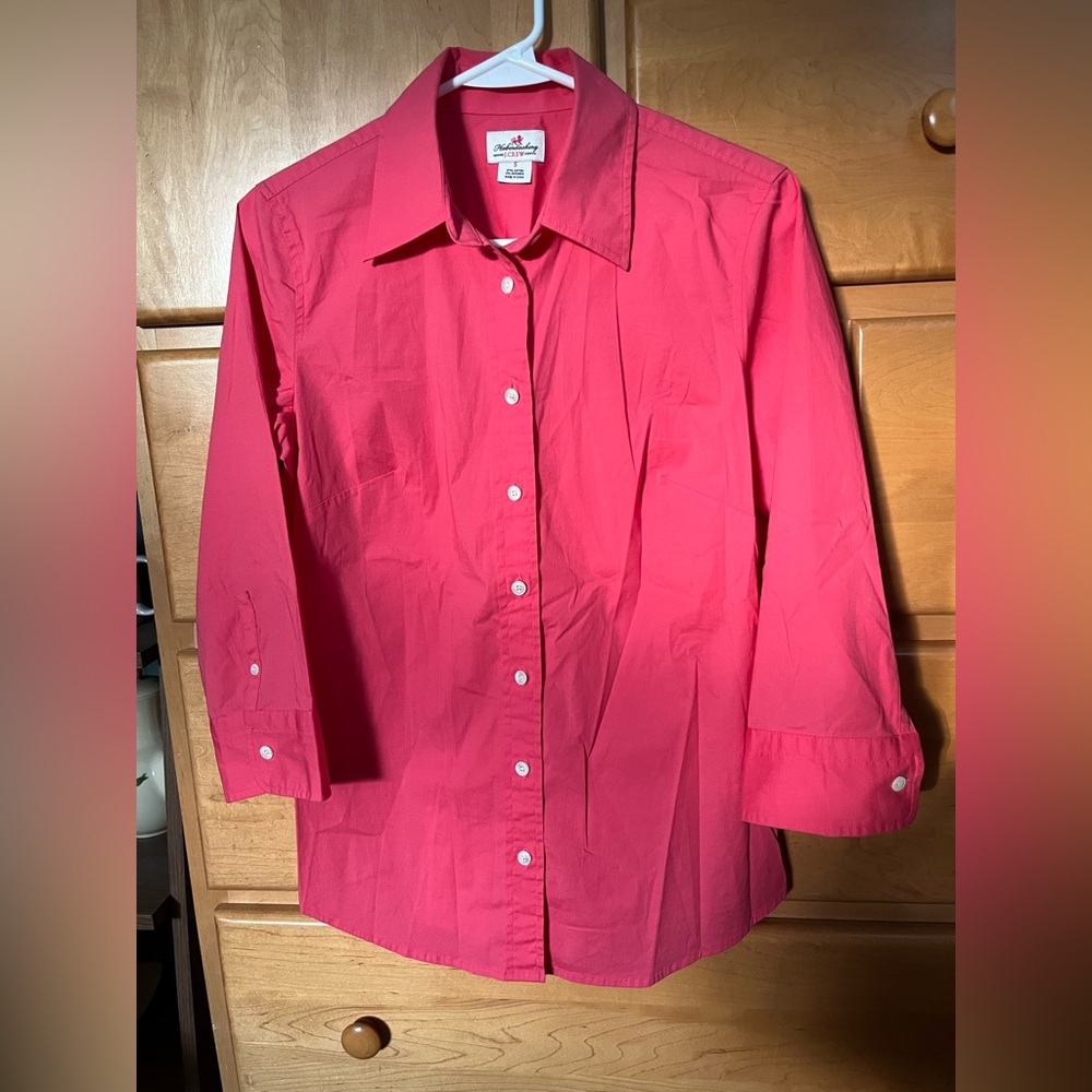 J Crew button down pink down Small Discounted shipping!